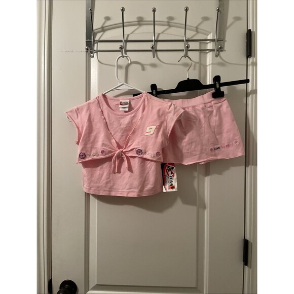 Other - Chase Authentics Nascar Shirt & Skirt Set #9 Kasey Kahne Racing Girls Size 5/6